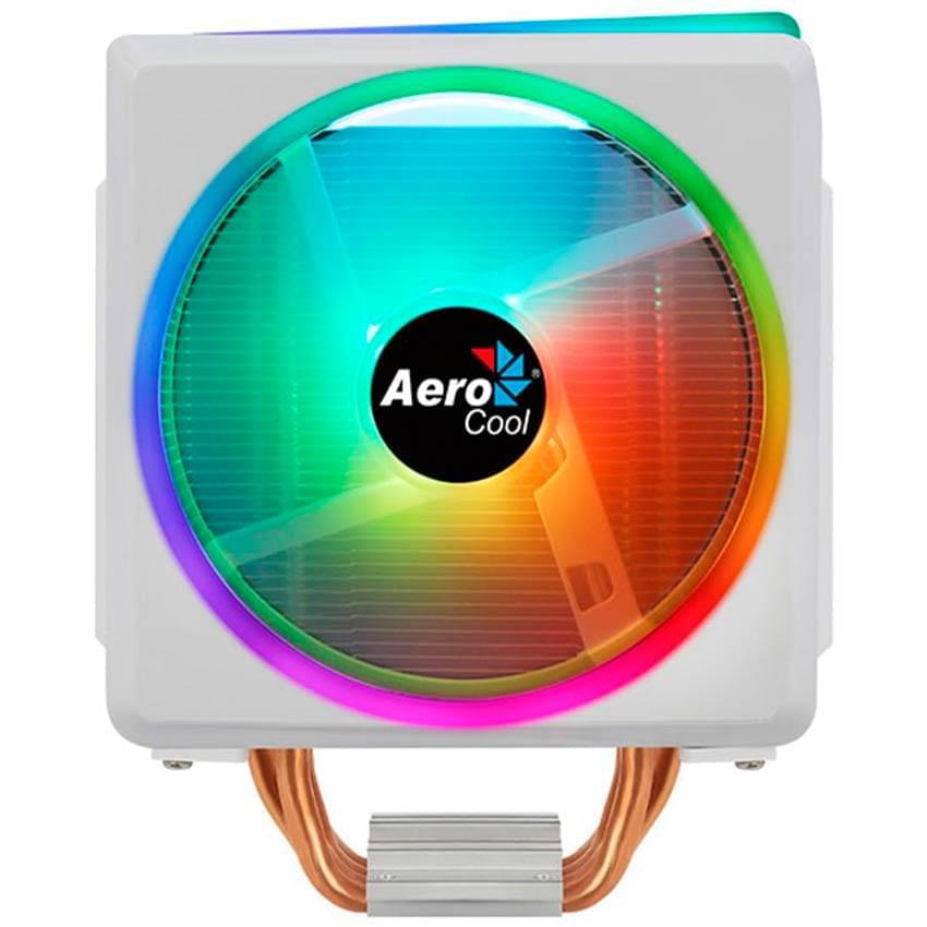 Cooler Cpu Aerocool Cylon 4f Argb Pwm 4p Blanco